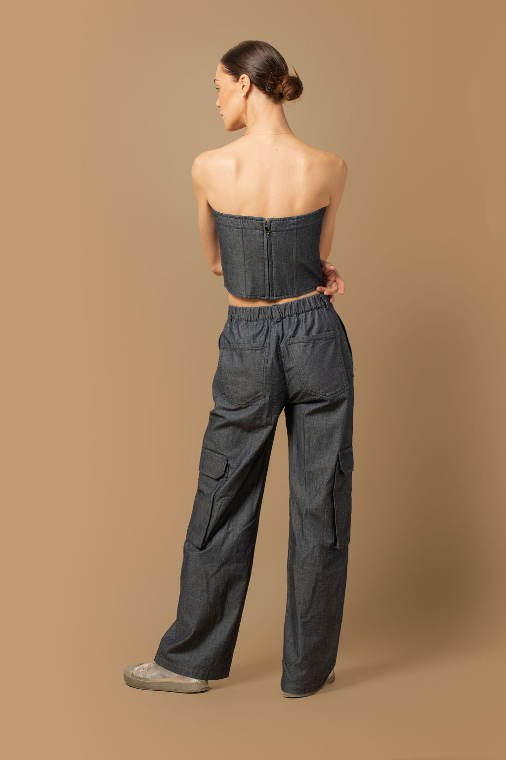 THE INDIGO DENIM CORSET